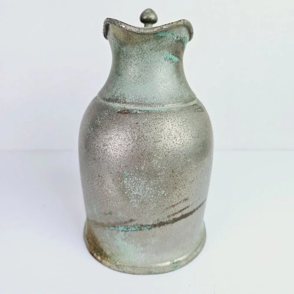 Vintage 1950's Hotel Statler Stanley Insulated Covered Pitcher, 32 Oz. - Picture 2 of 7